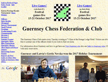 Tablet Screenshot of guernseychessclub.org.gg